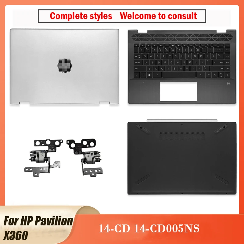 Новинка чехол-накладка для HP Pavilion X360 14-CD 14M-CD задняя крышка ЖК-дисплея/клавиатура с