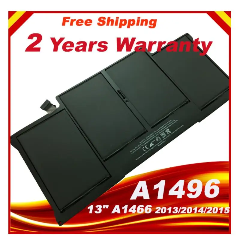 HSW аккумулятор ноутбука A1496 для Apple MacBook Air 1" A1466 2013/ MD760LL/MD761CH/Быстрая