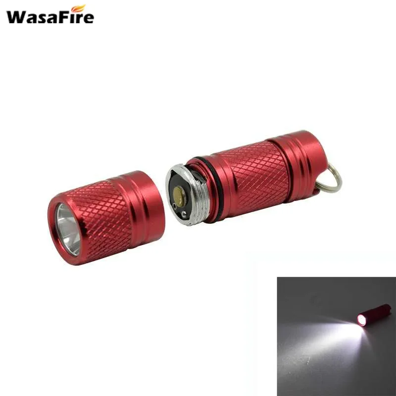 

10pcs/lot USB Rechargeable Flashlight XPG LED Super Mini Flashlight Keychain Torch Portable Small Light Lantern Outdoor Lighting