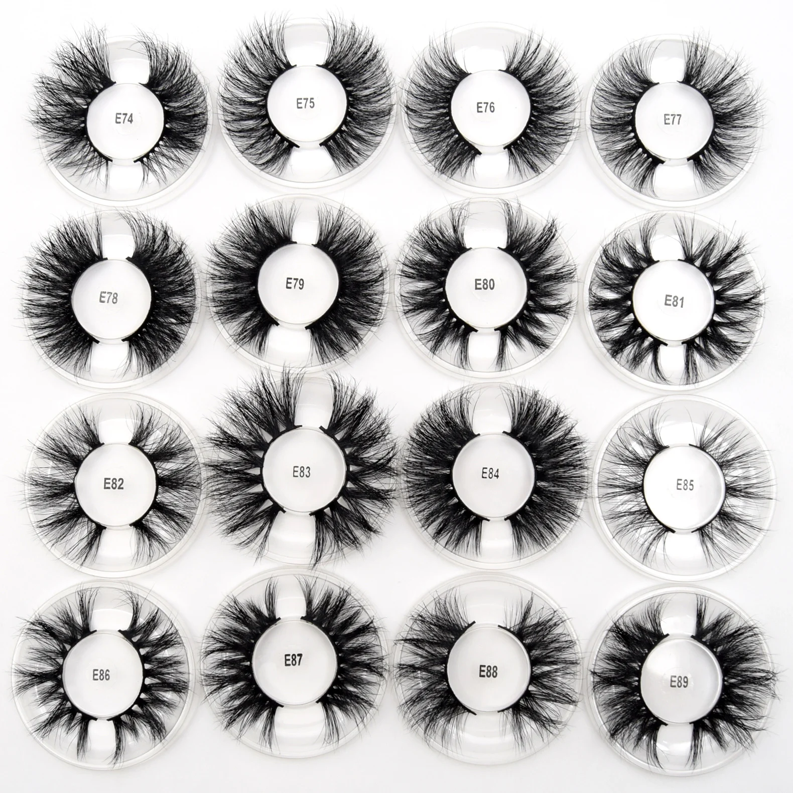 Visofree Mink Eyelashes 25mm Lashes Handmade Natural Thick Eye Lashes Makeup Extention 3D Mink Hair Volume False Eyelashes E88 Visofree Mink Eyelashes 25mm Lashes Handmade Natural Thick Eye Lashes Makeup Extention 3D Mink Hair Volume False Eyelashes E88