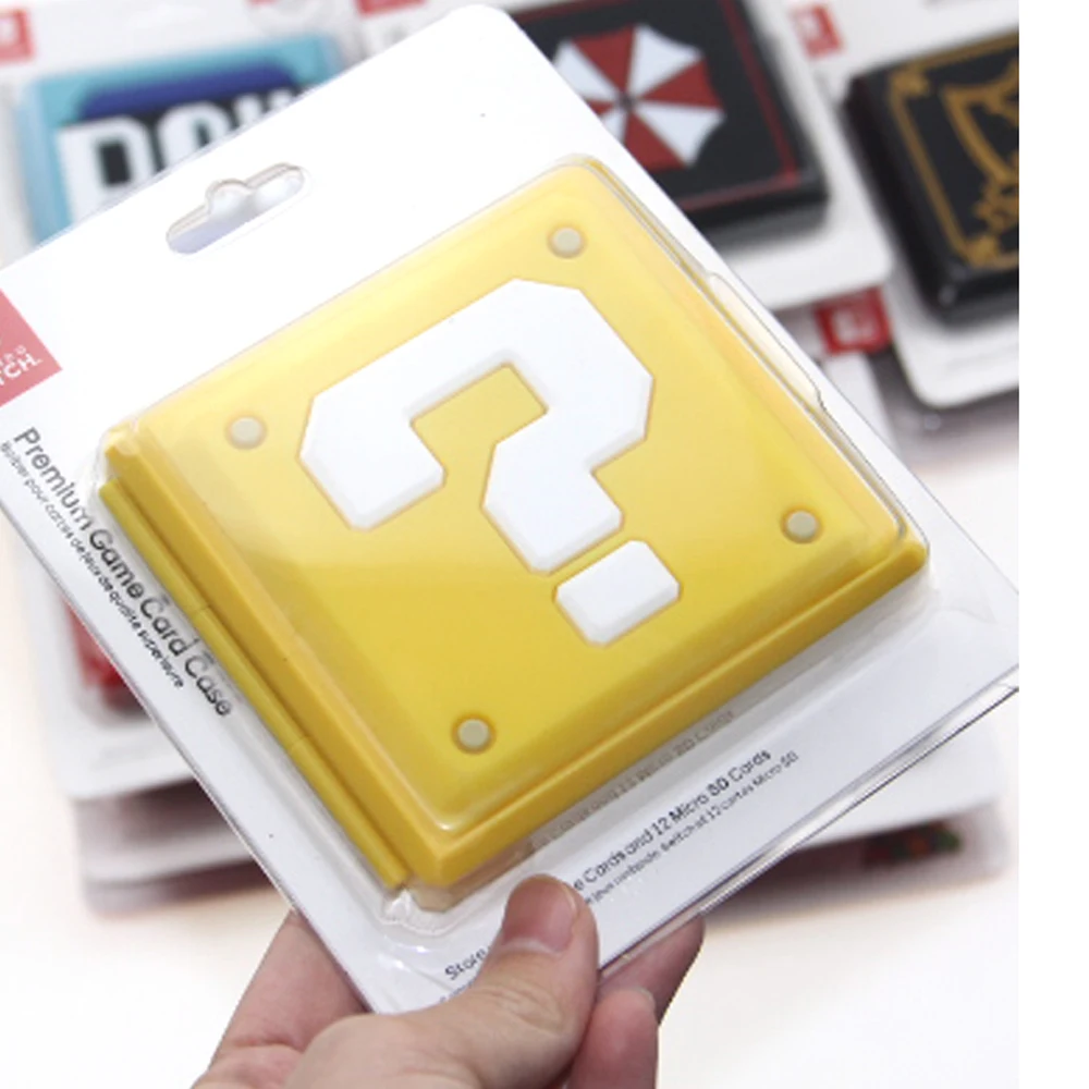 

For Nintend Switch Shockproof Game Cards Case Nintendos Switch Hard Shell Box 12 in 1
