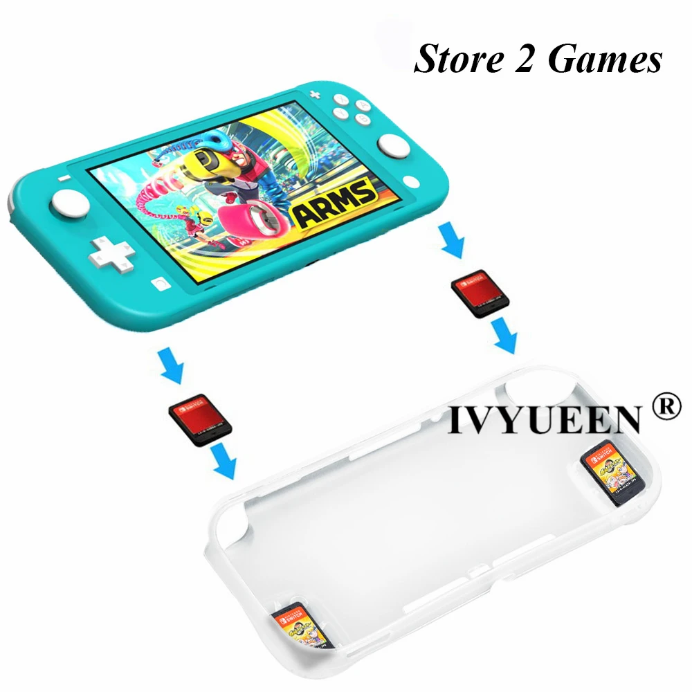IVYUEEN Protective Shell for Nintend Switch NS Lite Console Handle Grip Cover for NintendoSwitch Mini TPU Protector Case