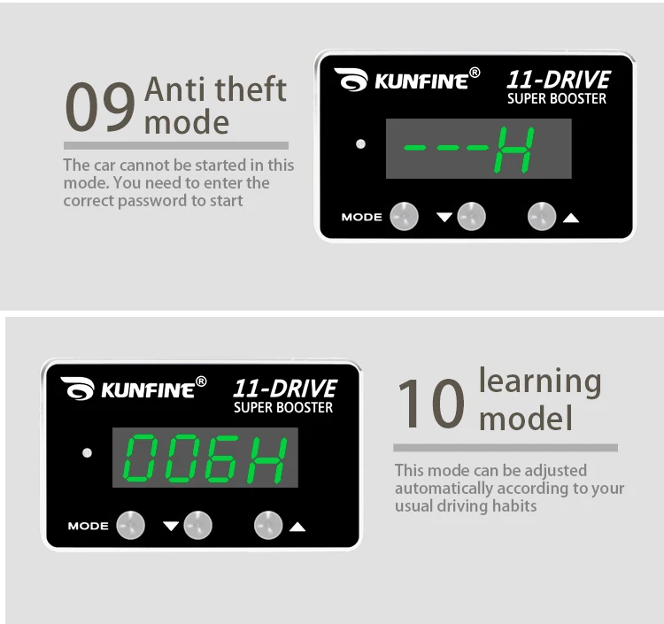 Car Electronic Throttle Controller Racing Accelerator Potent Booster 1 (13)