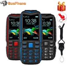 KUH T3 внешний аккумулятор, телефон, две sim-карты, камера, MP3, двойной фонарик, большой голос, 2,4 дюймов, прочный, ударопрочный, дешевый мобильный телефон