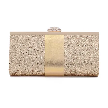 

QUDAI 2020 Clutches Luxury Designer Women Fashion Sequins Handbags Evening Bags Handbags Wedding Purse Shiny banquet bag
