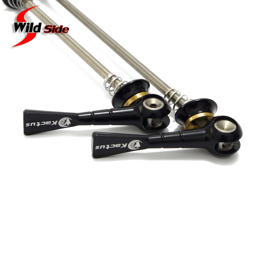 Ultra-leve 55gpair titanium ti eixo espetos qr mtb bicicleta de estrada liberação rápida frente 100 traseiro 130135mm roda hub espetos