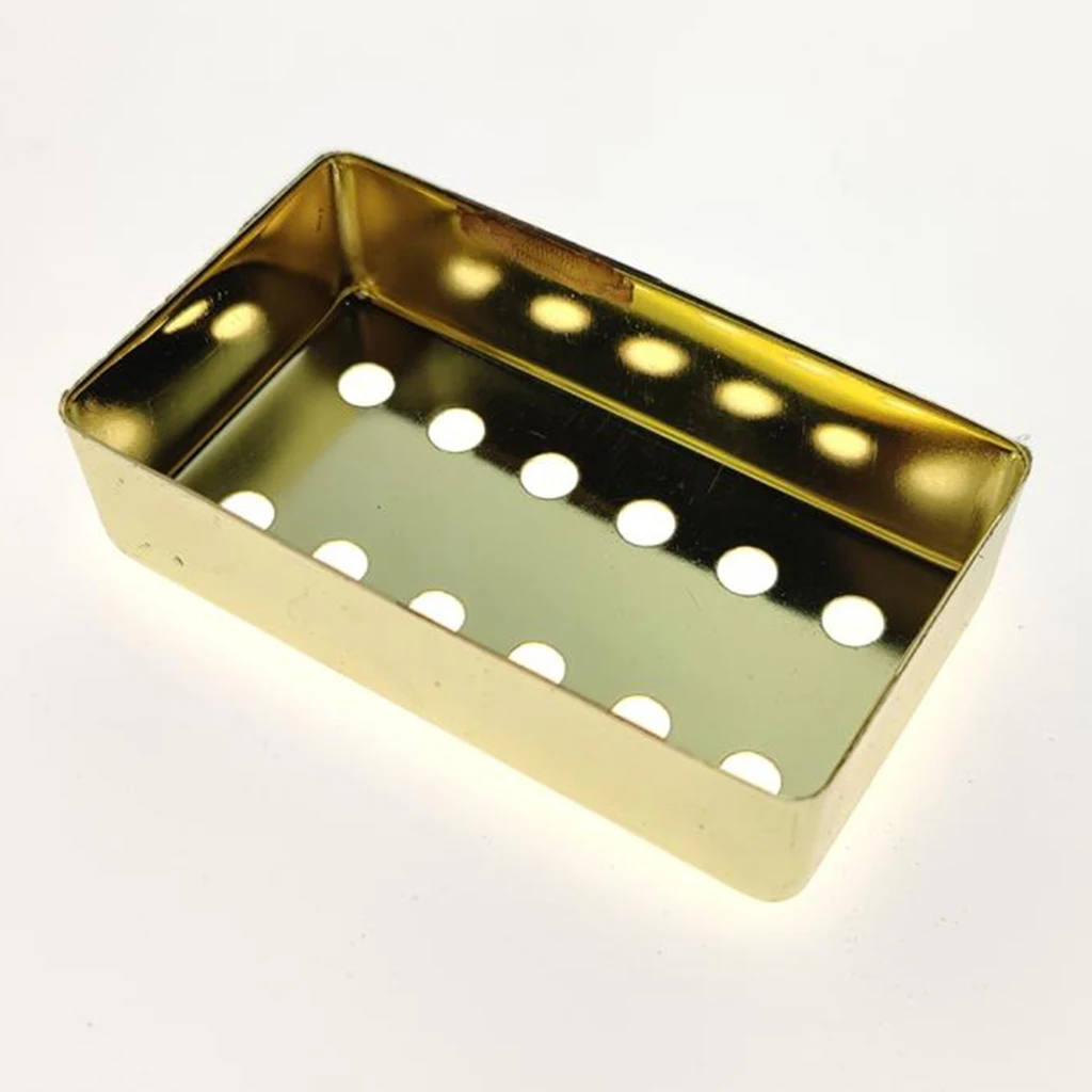 Humbucker Guitar Pickup Cover 52mm Pole Spacing Covers Gold for LP Parts