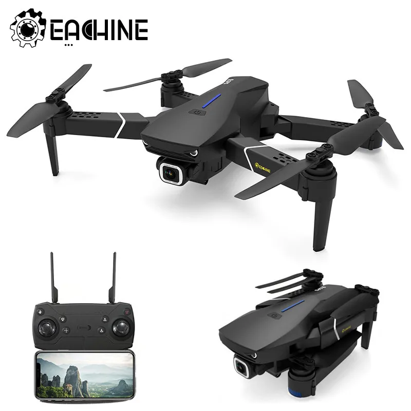 Eachine E520S Quadcopter GPS WI-FI 4K с видом от первого лица/1080 P HD Камера Широкий формат 16 минут времени полета складной Дрон Квадрокоптер с дистанционным управлением