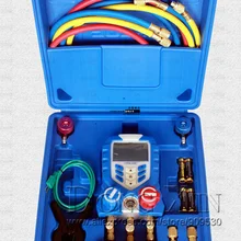 Значение VDG-1 Точный Цифровой Манометр Для хладагентов Чаринг давления и измерения температуры