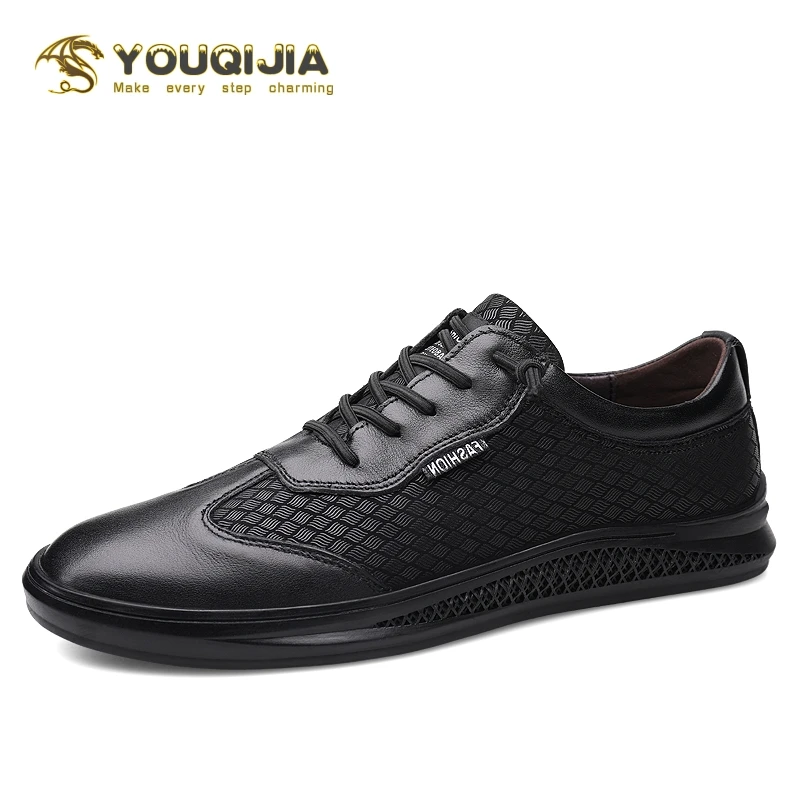

Fashion Hot Sale Leather Men Shoes Casual Comfortable Loafers Moccasins High Quality Shoes Male Lightweight Driving Footwear