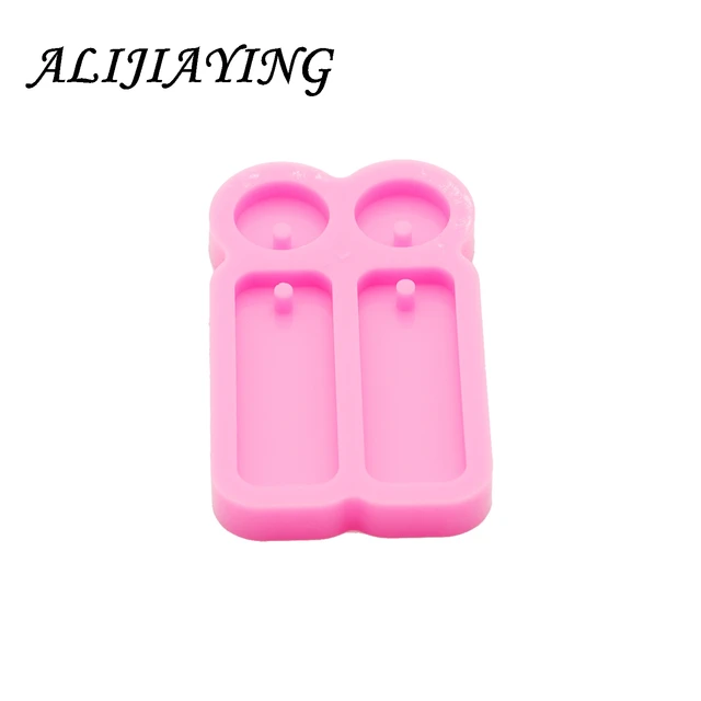Téglalap Alakú Fülbevalók Medál Epoxi Gyanta Formák Ékszerek, Szilikon Penész Diy Fülbevaló Ravaszító Dy0981 - Image 3