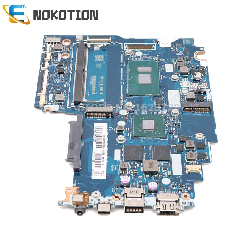 NOKOTION материнская плата для ноутбука lenovo ideapad 320S-15IKB CIUYA YB SA SB SD LA-E541P основная плата SR341 i7-7500U процессор 920MX GPU