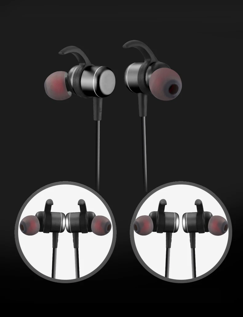 YCH-07 сзади Висячие Bluetooth 4,1 CV6.0 пыленепроницаемые шумоподавление спортивные наушники подключенные ПК Android IOS смартфон головные уборы