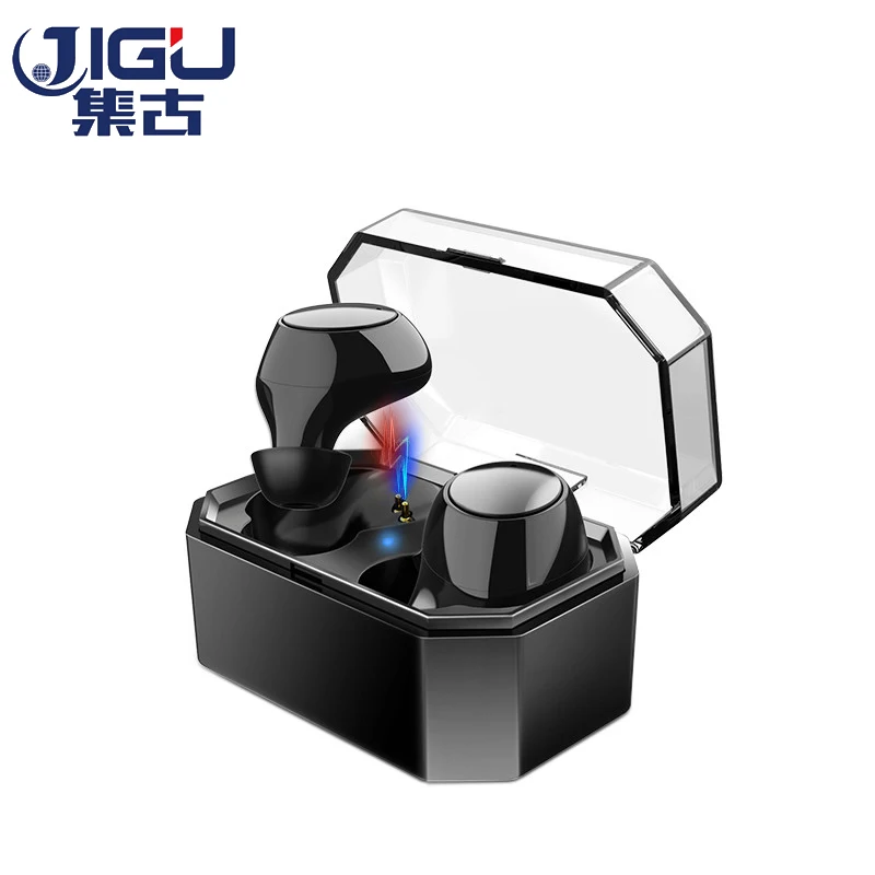 

JIGU Y6 Bluetooth V5.0 Earphone Wireless Earphones Stereo Sport Wireless in-ear phones Earbuds headset For iPhone Xiaomi
