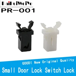 Serrure de porte pour climatiseur MS PR001 PR 001, petit verrou de porte noir et blanc pour boitier de télévision EVD DVD, 20 pièces/lot 