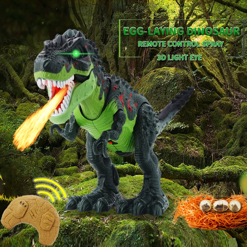 remote control t rex rc dinosaur with real sounds