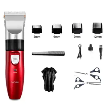 

Hair Clippers Men Trimmer Barber Scissors Hairdressing Cape Comb Grooming Kit Y98B