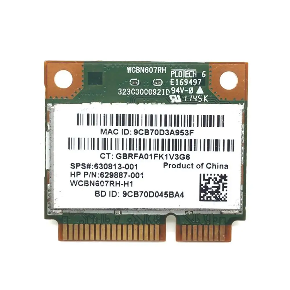 RALINK Rt3592 rt3592bc8 двухдиапазонный 300 Мбит/с Wifi half 630813 001 для hp 4530s Mini Wireless 4730s SPS: PCI E 4430s