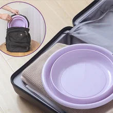 Портативный складной умывальник круглый умывальник для ванной комнаты для стирки кемпинга путешествия GQ999