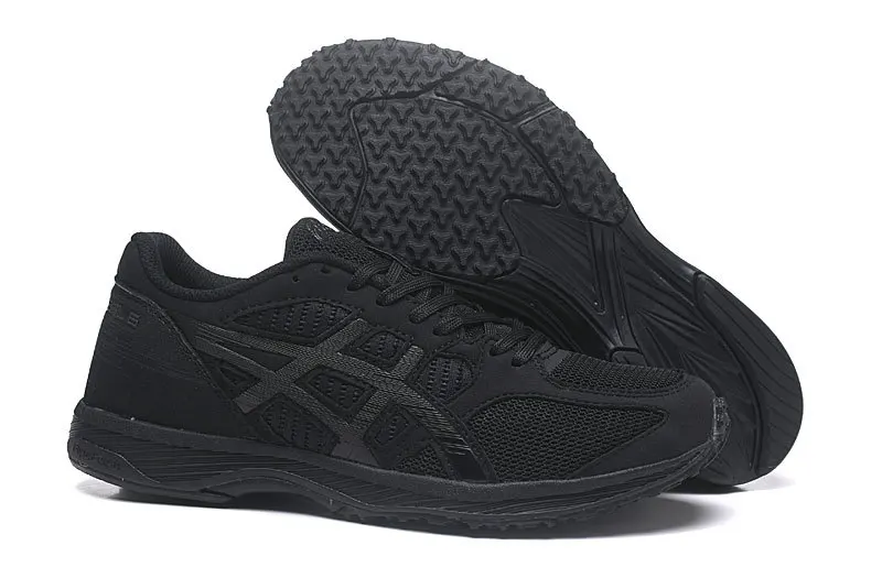 Новые оригинальные мужские кроссовки ASICS TARTHERZEAL 6 T820N, спортивная обувь для бега, дышащие кроссовки - Цвет: Black
