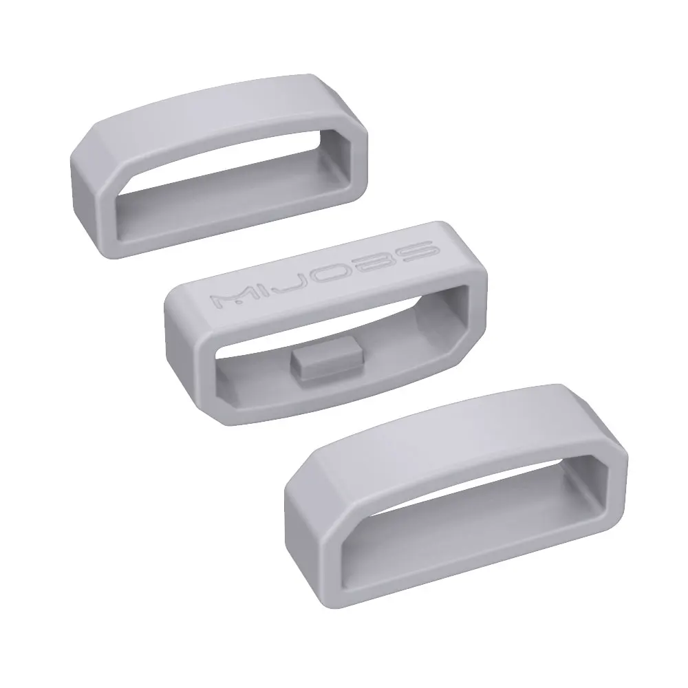 Premium Rubber Strap Keeper - Secure Retainer for Fitness Bands and Smartwatches
