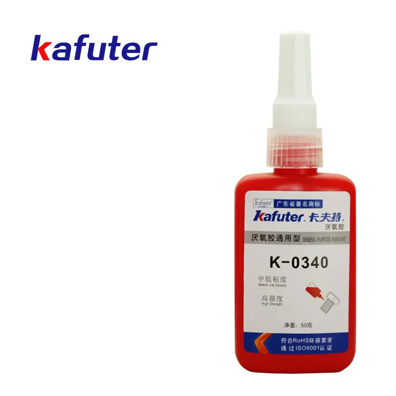 Kafuter 50 мл высокая прочность Анаэробная нить связывающий герметик K-0262 K-0271 K-0340Sealant винт обработочный клей