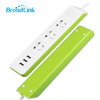 

Broadlink MP2 Power Strip Smart Home Socket TIMER Plug WiFi Remote Control 3-Outlet Electrical USB PORT Socket