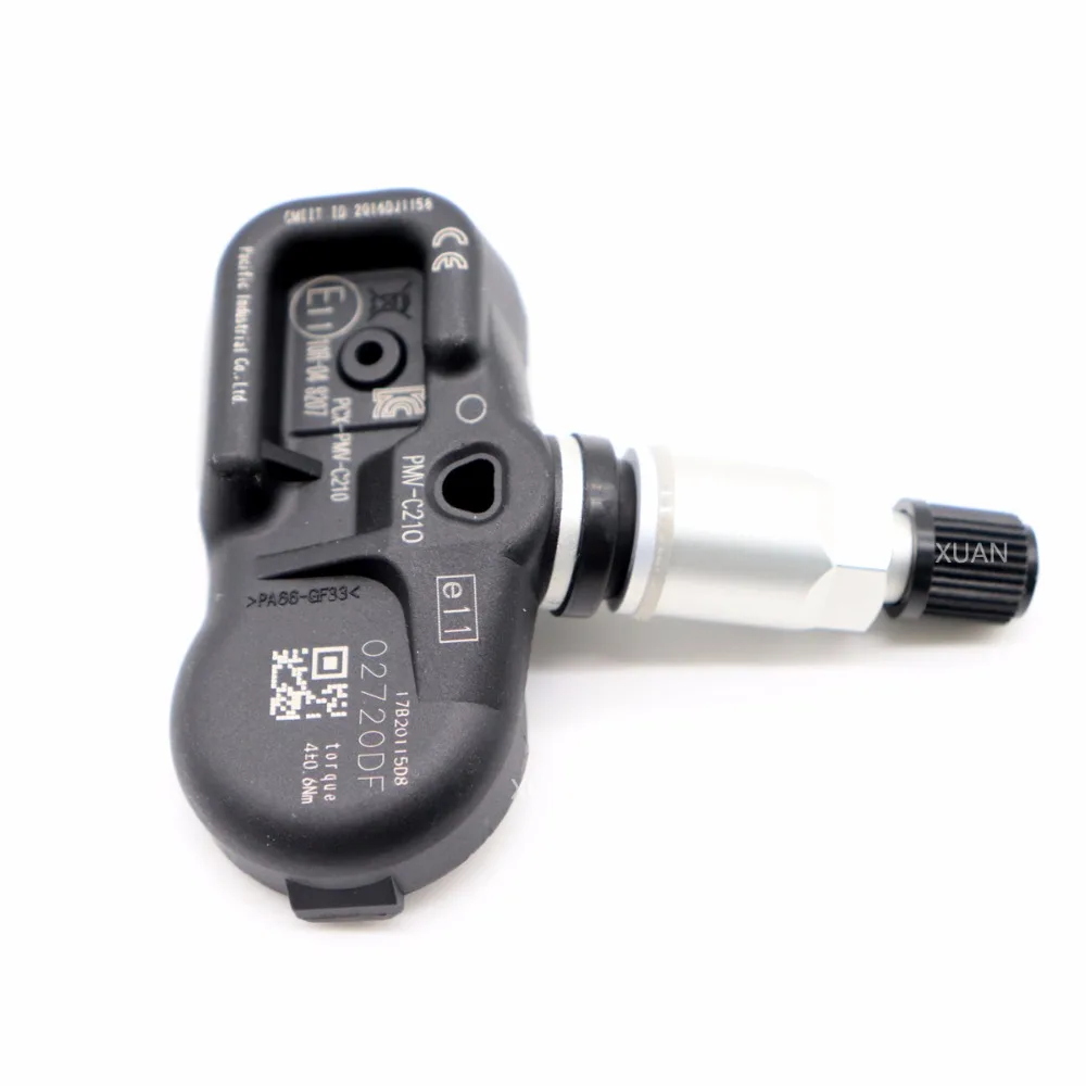 Датчик давления в шинах XUAN TPMS для Toyota Alphard Auris Avens Avensis Lexus ES GS GX LC LS 433 МГц 42607