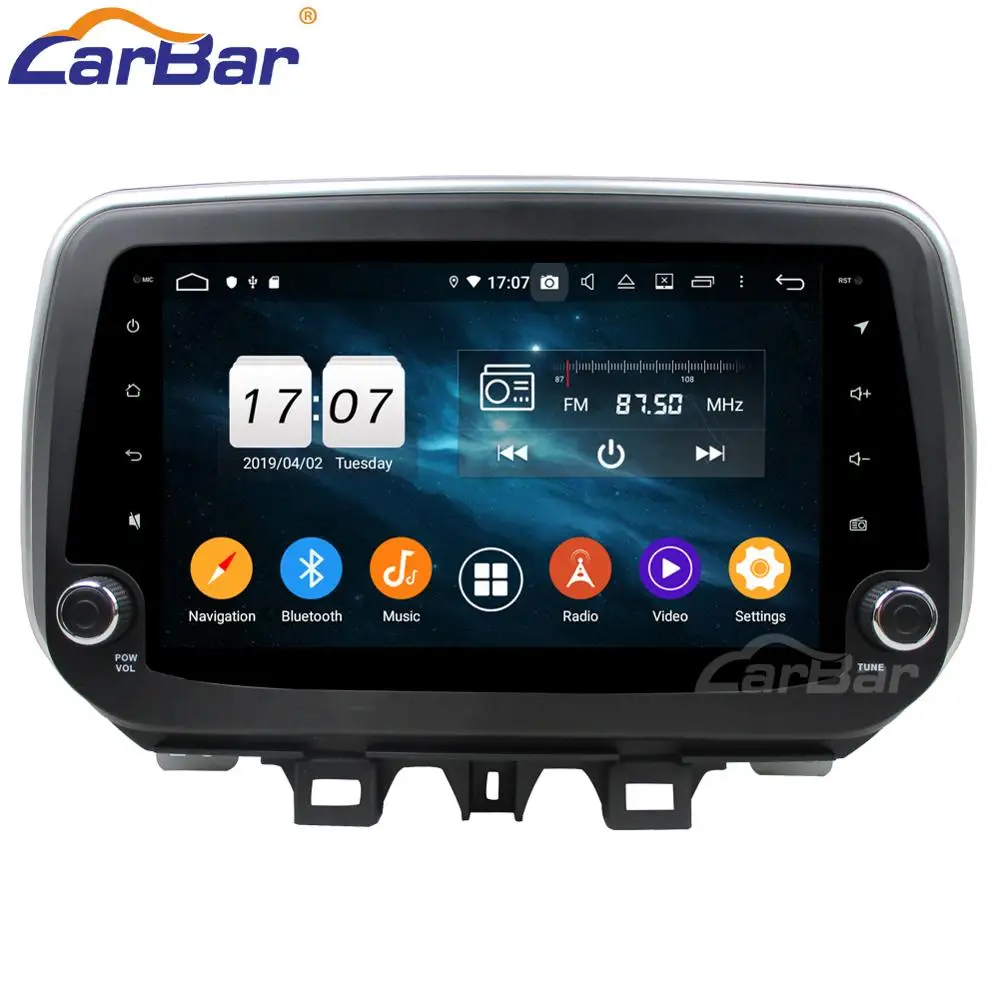 Carbar 9 &quotIPS экран Android 0 автомобильный DVD GPS стерео плеер для Hyundai Tucson IX35 2018 с
