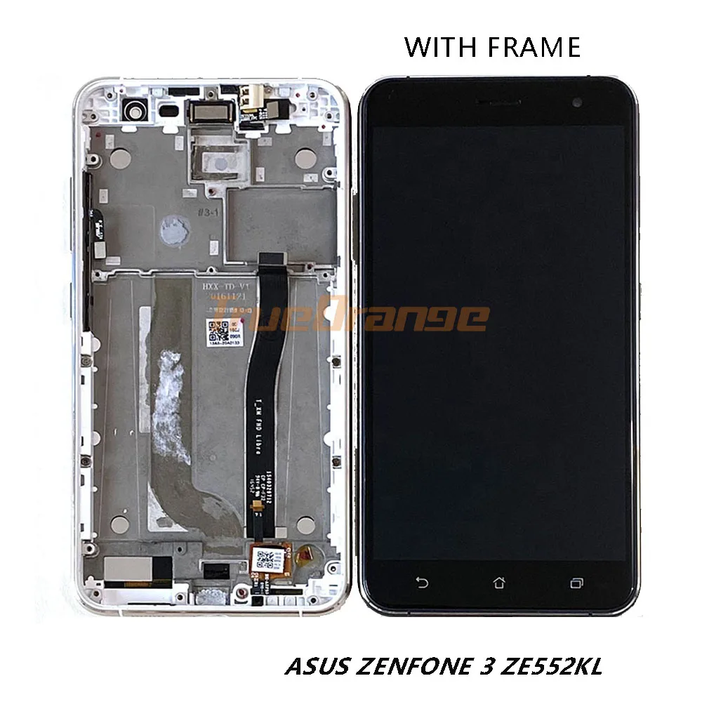 5.5для Asus ZenFone 3 ZE552KL LCD Z012D Z012DA дисплей сенсорный экран дигитайзер сборка с рамкой