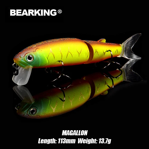 BEARKING 113 мм 16 г, 113 мм 13,7 г, 88 мм 7,2 г новые рыболовные приманки magallon family minnow crank горячая модель приманки - Цвет: Magallon-B