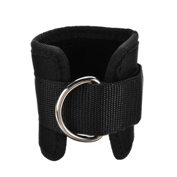 1Pc D-Ring Enkelbandje Voet Ondersteuning Protector Gym Resistance Band Been Enkel Guard Strap Gesp Sport Voeten gewichtheffen Guard