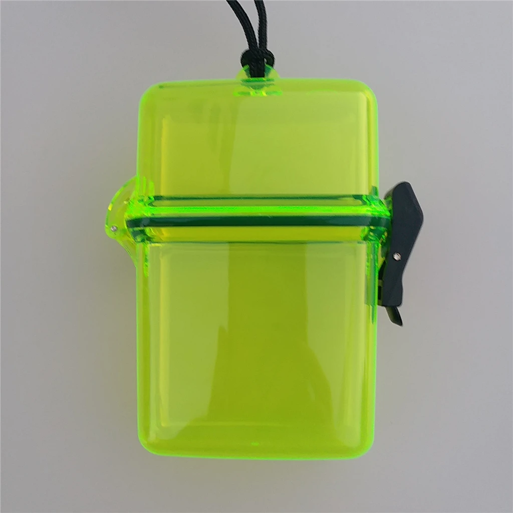 2Pcs Surf Scuba Diving Waterproof Dry Box Case for Money ID Cards License Keys for Water Sports