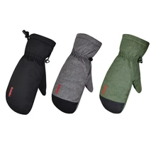 Зимние теплые перчатки и ремешок для мужчин и женщин лыжный Сноубординг Shoveling