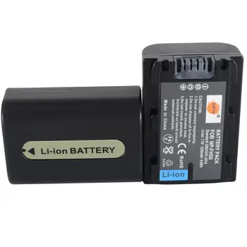 

DSTE 2PCS NP-FH50 Rechargeable Battery for Sony A230 A290 A390 DSC-HX1 HX100 HX200 HDR-TG1E TG3 TG5 TG7 Camera
