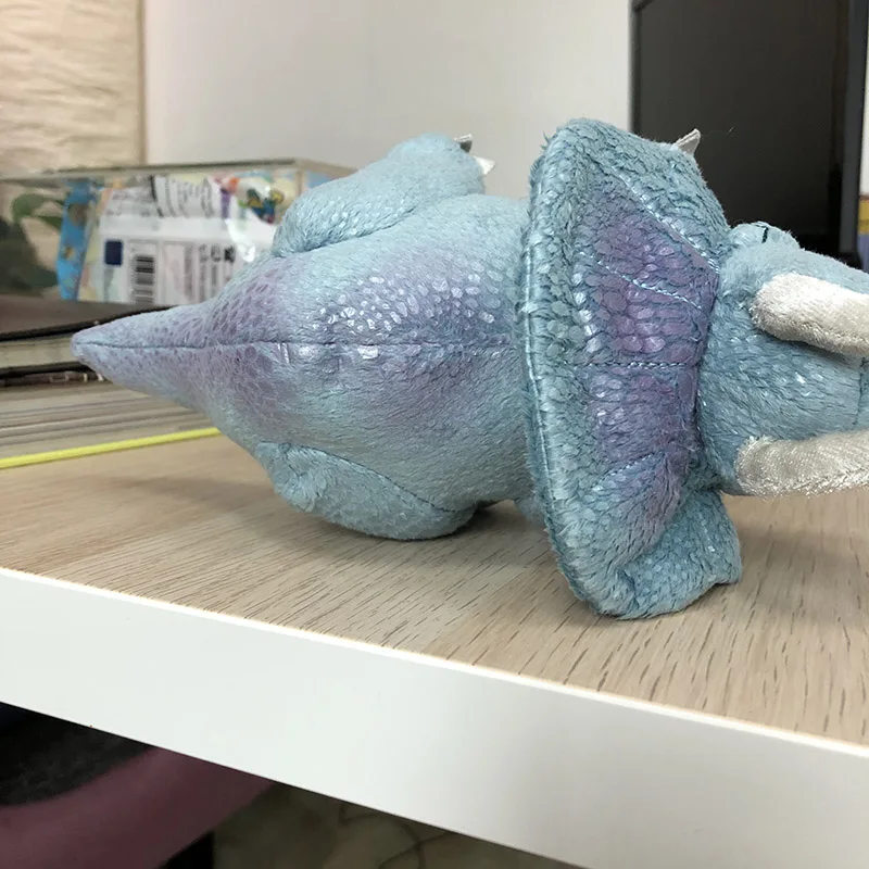 История игрушек Trixie синий Трицератопс динозавр плюшевые игрушки мягкие животные 25 см 10 ''мальчики дети игрушки для детей Подарки