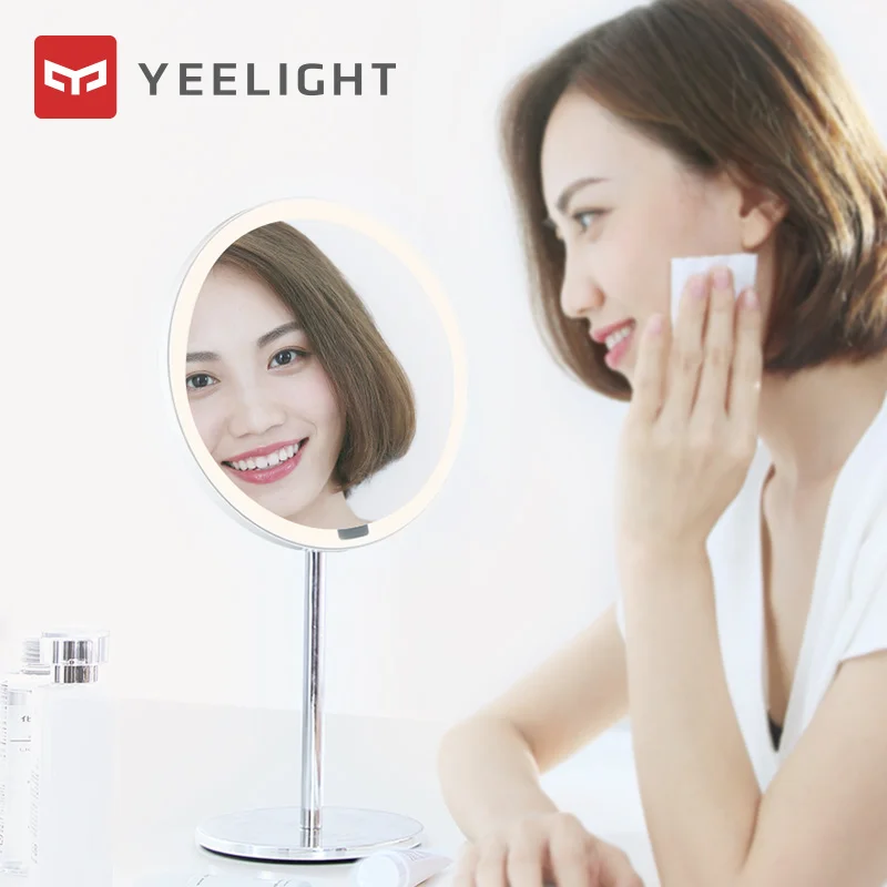 Xiaomi Yeelight индукционный макияж свет настольное зеркало свет туалетный столик лампа тщеславие свет настольный с светом туалетный красота