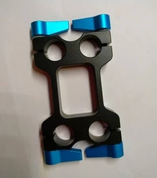 

Riser 15mm Rod Clamp Rail Block fr Light Weight Studio Support Rail DSLR Rig V2