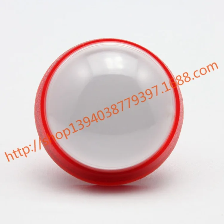 60MM Great Circle Button Switch Multicolor Large Game Console Switch Button Light Included Button with Fretting Switch