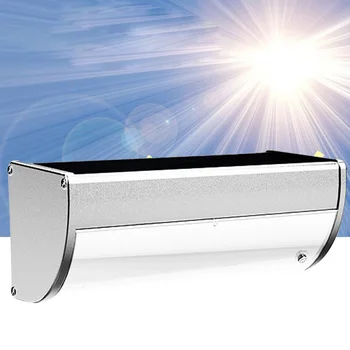 

Wall Light Road Lamp Waterproof Aluminium Alloy Easy Install Super Bright Garden Outdoor Solar Powered Led Adjustable