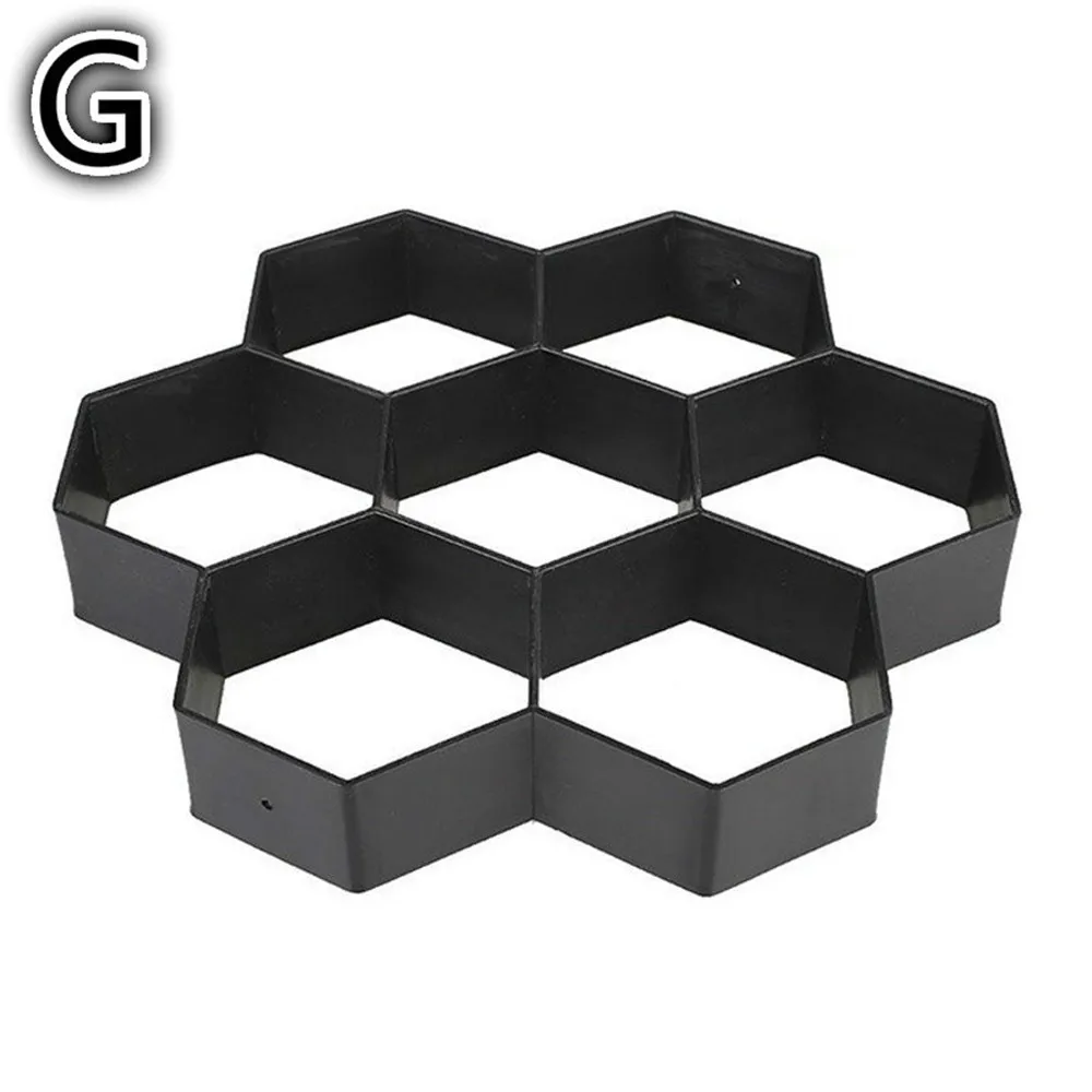 Садовый пол бетонная форма 8/9 сетки Pathmate Каменная тротуарная тротуар