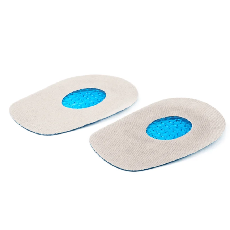 1 Pair Silicone Gel Heel Cups Support Shoe Pads Orthotic Insoles Plantar Care