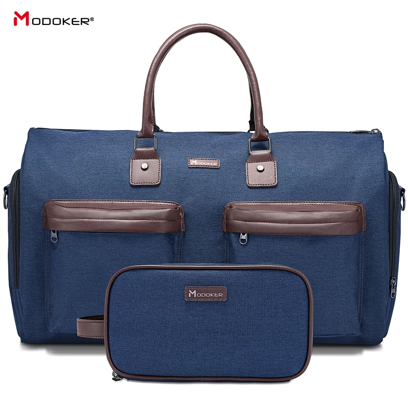Kledingstuk Tas Man Plunjezak Extra Grote Voor Pak Tas Reizen Pakket Met Schoen Zak, sbs Rits Duurzaam Met Riem Blauw Kledingstuk Tas Man Plunjezak Extra Grote Voor Pak Tas Reizen Pakket Met Schoen Zak, sbs Rits Duurzaam Met Riem Blauw