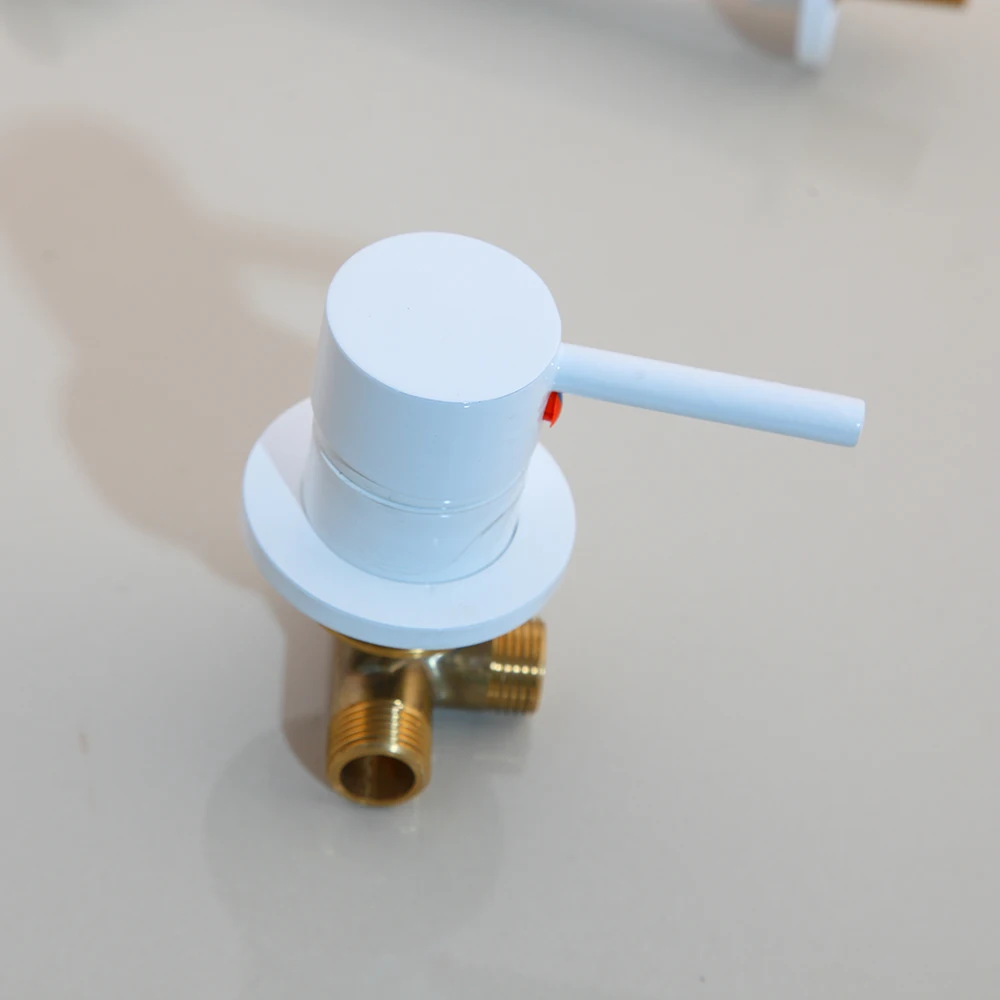 KEMAIDI Brass Bathroom Basin Faucet Wall Sink 360 Swivel Spout Wall Mounted Bath Mixer Tap Crane Antique Bronze Finished