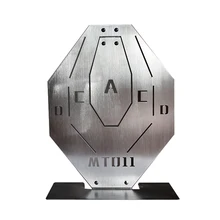 PSC IDPA Stainless Steel Target CO2 Pistol BB Bullet Professional Shooting Training Competition Training