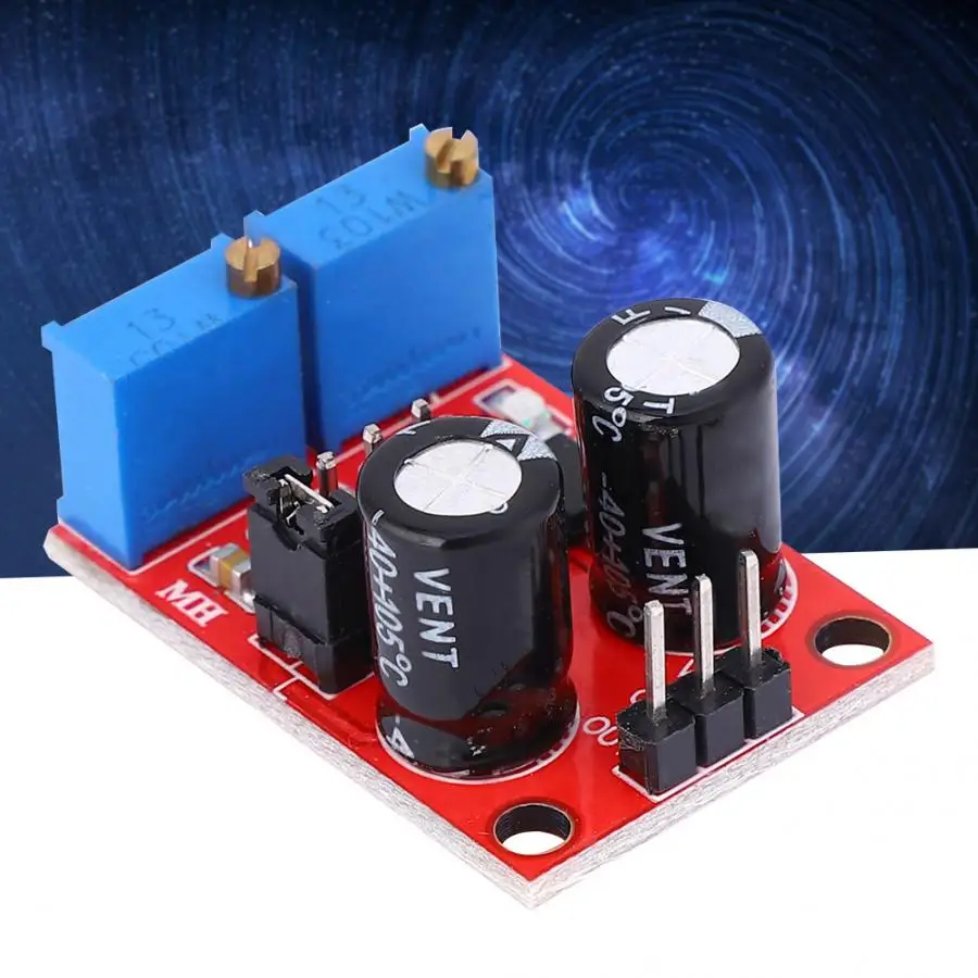 

NE555 Square Signal Generator NE555 Pulse Frequency Duty Cycle Adjustable Module Measuring Tools