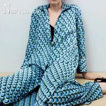 

2020 Vacation Hight Street Women Sets Long Style Blouse And Zipper Pants Female Sets