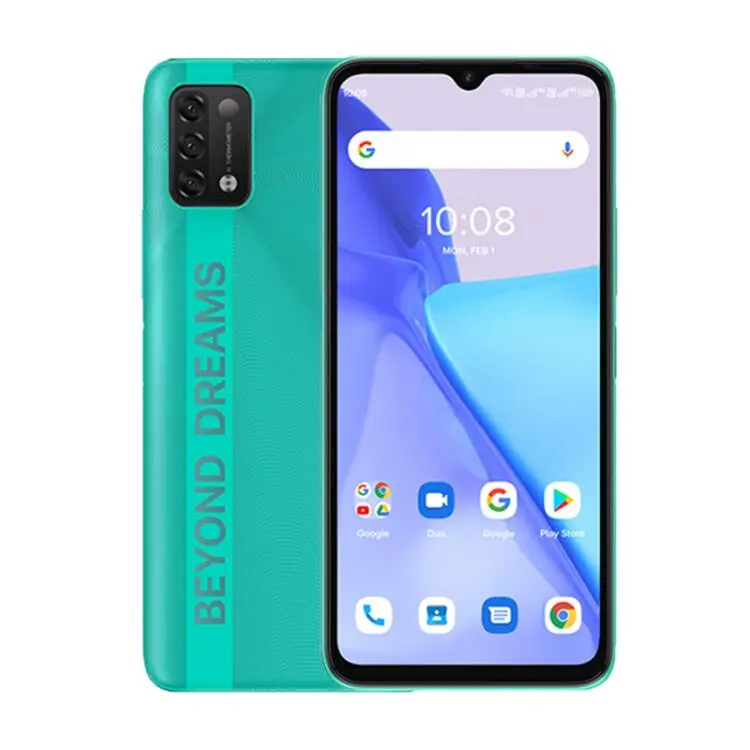 android 10 cellphones UMIDIGI Power 5 Global Version Smartphone Android 11 Helio G25 16MP AI Triple Camera 6150mAh 6.53'' Full Screen android cell phone Android Phones