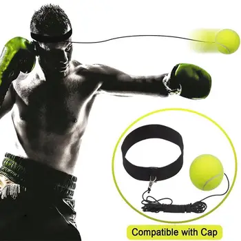 

Mounchain Boxing Fight Elastic Ball with Head Band for Reaction Speed Training Boxing Punch Exercise