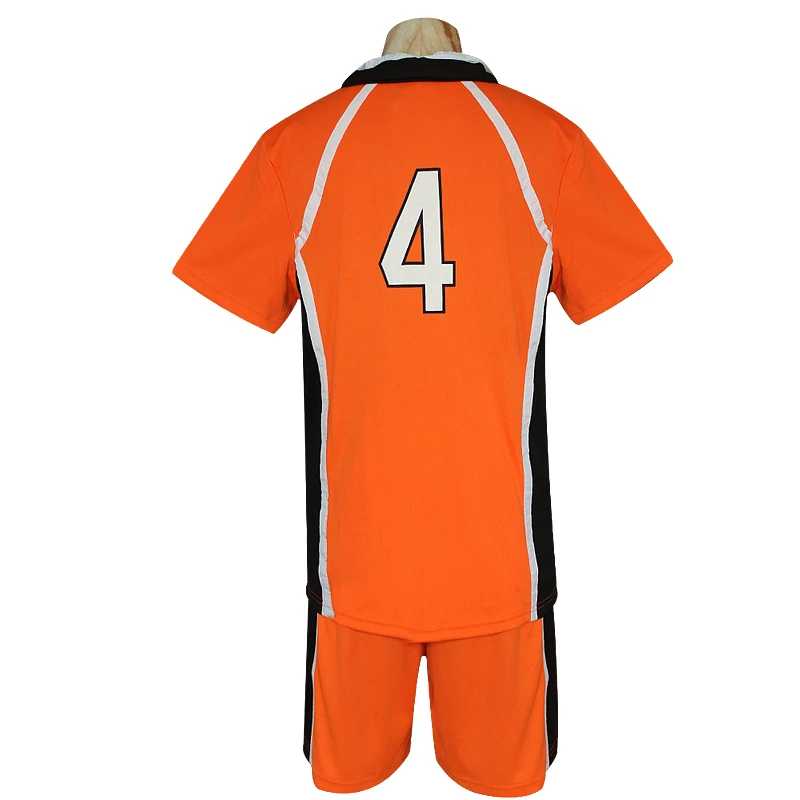 Jilijia T-shirt Anime Haikyuu - Maglietta a maniche corte Karasuno High Shoyo Hinata/Tobio Kageyama 3D Rosso Unisex Giovani
